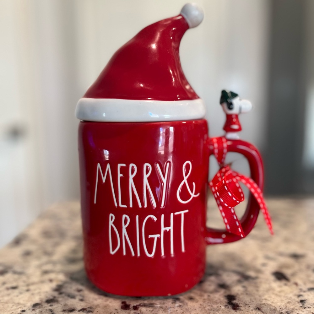 NEW!! RAE DUNN SNOOPY CHRISTMAS MUG
